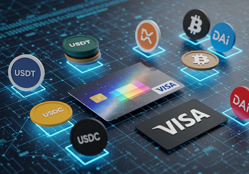 استیبل‌کوین‌ها روی ویزا فرود آمدند